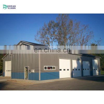 large-span steel frame buildings for glass roof steel structure carport