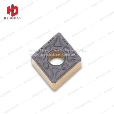 CNMG120408-PM Carbide Insert with Bi-color Coated for Steel or Stainless Steel