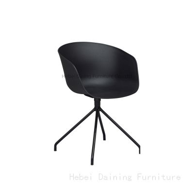 Rotatable Plastic Meeting Chair DC-P07B