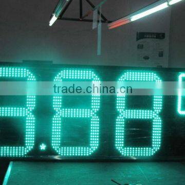 2015 Amazing 24inch 8.88 9/10 LED gas price sign,waterproof,for gas station