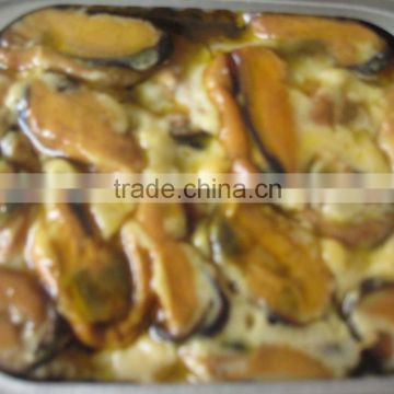 High Quality Canned Mussels with garlic butter