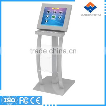 Touch screen kiosk for shopping mall supermarket airport