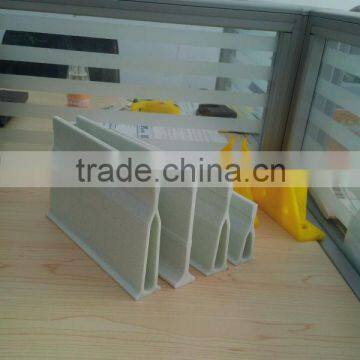 FRP channel beams fiberglass beams support for pig floor/pig farrowing