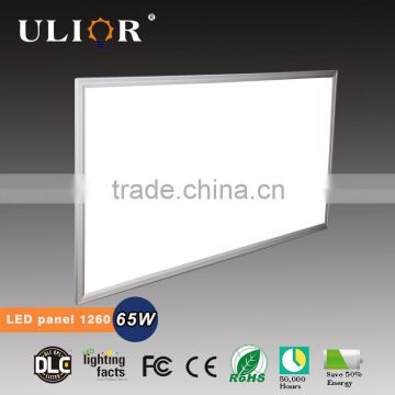 Flat led panel light 2' x 4' LED panels high brightness CE ROHS DLC LED panel lighting 1200x600