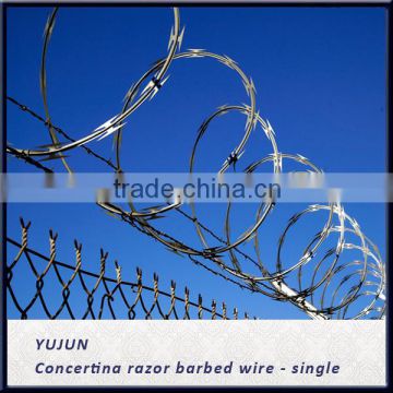 razor barbed wire CBT-65 military concertina wire