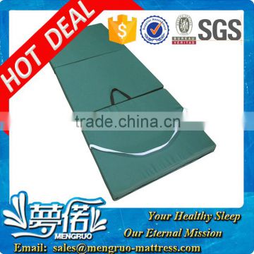 Portable standarf foam three fold mattress