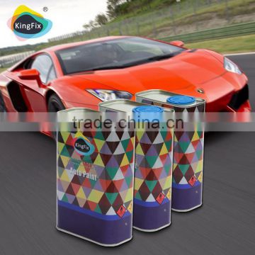 Factory manufacture low viscosity automotive clearcoat offering crystal bright coating effect