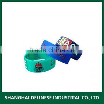 promotional gifts thin silicone wristbands