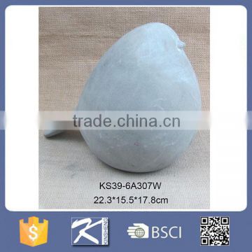 Xiamen cement wholesale small ceramic bird for garden decoration