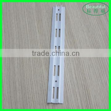 Double Lines Long Square Hole Aluminum Slotted Channel