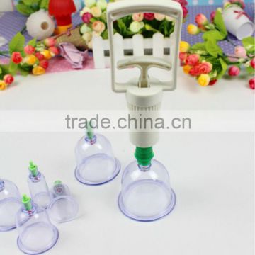MK-C21 6 Cups High Quality Vacuum Cupping Apparatus Cupping Device Pull Out a Vacuum Apparatus