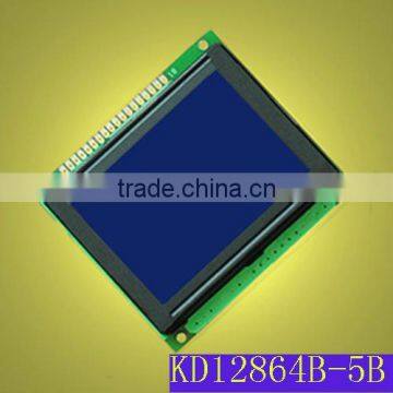 128x64 STN Negative Transmissive Blue LCD