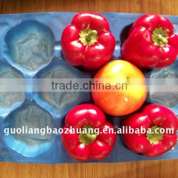 Tomato Plastic Fruit Plate Blue For Agriculture