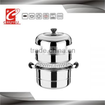 CYST326C-12 large Stainless steel food steamer