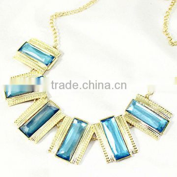 Shinny crystal high quality long necklace description