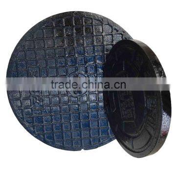 Ductile iron circular manhole cover