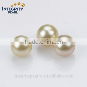 12mm AAA big size real golden wholesale natural south sea loose pearl
