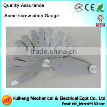 Metric Trapezoidal Thread Pitch Gauge For Thread Tap