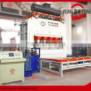 reliable melamine press machine manufacture