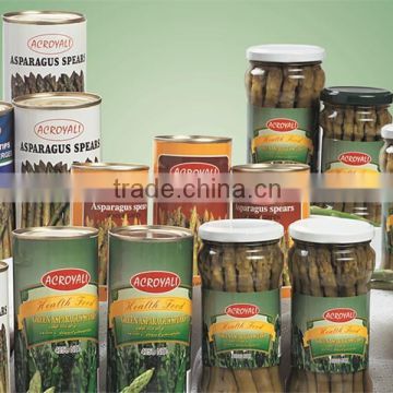 New Crop / Canned Green Asparagus Spears in tins 340g
