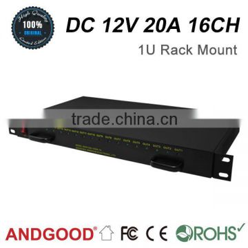 rack mount 12v multi output power supply, rack mount 12v cctv power supply