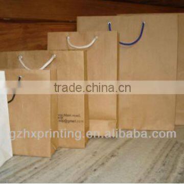 Brown Kraft Paper Bags Promotion Paper Shopping Bag