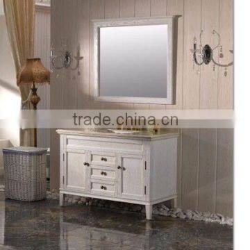 bathroom vanity,Mirrored Cabinets Type and Modern Style cheap single bathroom vanity