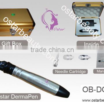 Electric rolling pin pen vibrator needle roller