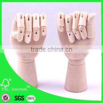 Flexible art wooden hand/ model hand for art