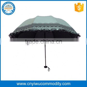 bright colored silver coated anti-UV auto open straight umbrella rain and sun umbrella