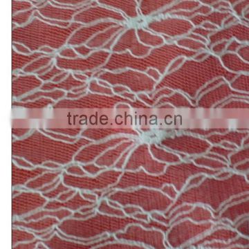 R&H Chinese factory custom pattern water soluble computerized lace type of lace material