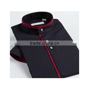 Latest Wholesale Good Quality 100% pima cotton black shirt for sale
