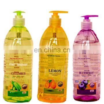 Hot sale dish wash liquid fruit aroma for OEM