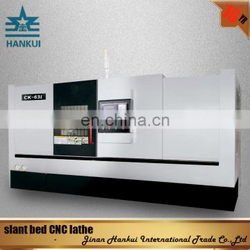 slant bed 11kw ck6163 high precision variable speed metal lathe