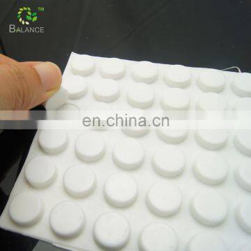 Self adhesive silicone rubber bumper pad self adhesive rubber foot pad