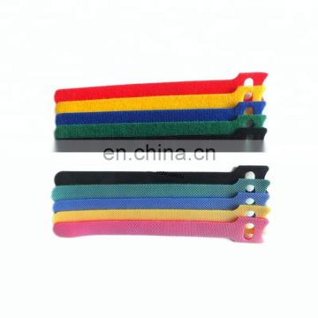 Self-locking double sided releasable injection hook cable ties