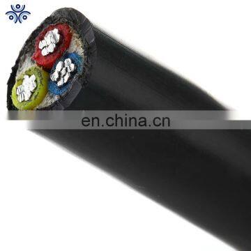 0.6/1kv multi cores aluminum conductor pvc insulated and sheathed power cable NAYY-J