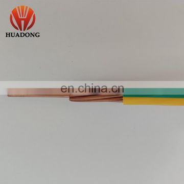 IEC60227 10mm2 Electric Wire Class 5 Class 2 Pure Copper Conductor PVC Insulated