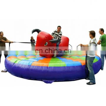 16ft manual Inflatable rodeo Bungee Bull for sale