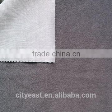 Velboa Irregular Pattern Burnout And Bonded TC Fabric For Sofa, Home Textile