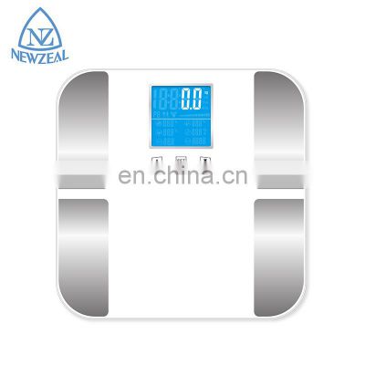 High Quality 180Kg Hot Digital Body Fat Analyser Bathroom Weighing Body Fat Scale