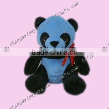 Cute plush blue panda stuffed toy Panda
