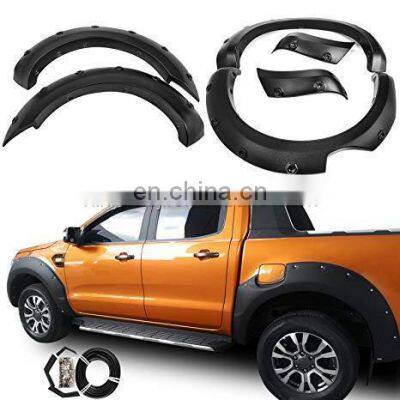 Dongsui  4x4 Good Quality Pick Up Car ABS Back Fender Flares For Hilux Vigo Revo Dmax Np300 F150