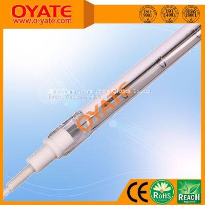 220v 1500w white reflector infrared halogen single tube lamps OYATE for industrial heating