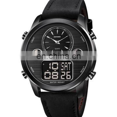 SKMEI Brand 1653 Analog Digital Watch 5ATM Waterproof relojes Accept ODM OEM Large Mens Watches