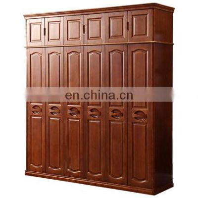 CBMMART 2019 American style luxury cherry solid wood large high quality closet armoire