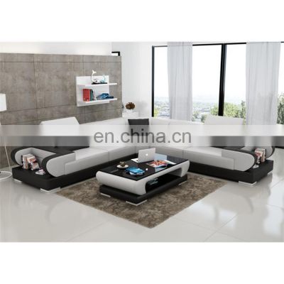 European Classic Velvet Fabric Corner Sofa Set for Living Room