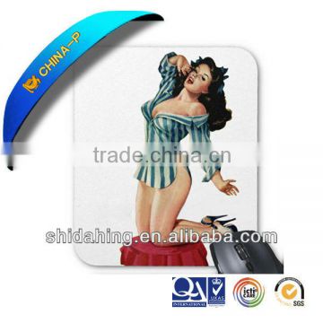 Beauty Girl Sexy Style PVC Mouse Pad