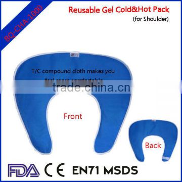 Shoulder hot cold gel pack