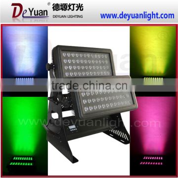 96pcs 10w bright led city color IP65 waterproof led wash light outdoor lighting